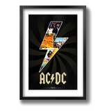 Quadro Acdc Angus Young Tipo Paspatur