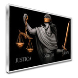 Quadro Advogado Justica Direito