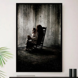 Quadro Annabelle Boneca Terror Decorativo A3 35x45cm