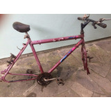 Quadro Antigo Bike Mtb De Ferro