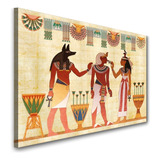 Quadro Antigo Egito Anubis Vida Apos Morte