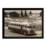 Quadro Antigo Ônibus Expresso Forquilhinha Sc