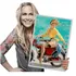 Quadro Antigo Pin Up Placa Decorativa Tam 42x29cm A3 132