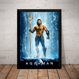 Quadro Aquaman Dc Filme Cinema Cartaz