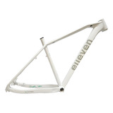 Quadro Aro 29 Elleven New Athom 31 6mm Cabeamento Interno Cor Branco Tamanho 17 Tamanho Del Quadro 17