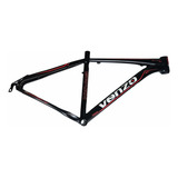 Quadro Aro 29 Venzo Spark Aluminio Bike Mtb Tamanho 19 Cor Preto Tamanho Del Quadro L