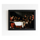 Quadro Art Bernardo Strozzi Banquete Na Casa De Simão