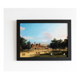 Quadro Art Canaletto Guardas De Cavalo E Salão De Banquetes