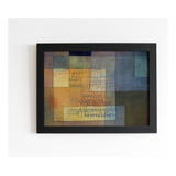 Quadro Art Paul Klee Arquitetura Polifônica 1930 