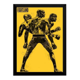 Quadro Arte Mma Lutadores