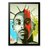 Quadro Arte Rap Sabotage Hip Hop Decorativo 42x29cm