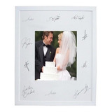 Quadro Assinatura 40x50 P foto 20x30 Com Margem10