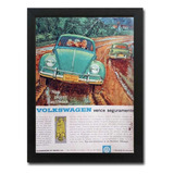 Quadro Automotivo Vw Fusca 1961