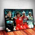 Quadro Ayrton Senna, Prost, Mansell E Piquet  E Balboa