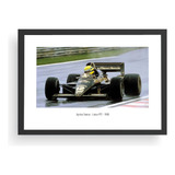 Quadro Ayrton Senna Lotus