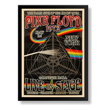 Quadro Banda Pink Floyd 1972 Carnegie Hall