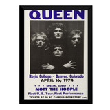 Quadro Banda Queen Cartaz