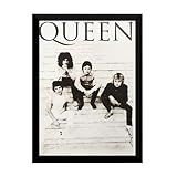 Quadro Banda Queen Rock Poster Moldurado