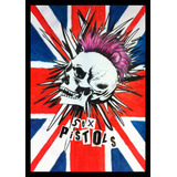 Quadro Banda Sex Pistols Punk Arte Rock 42x29cm