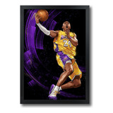 Quadro Basquete Nba Kobe
