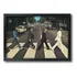 Quadro Beatles Lennon Paul Mccartney Com Moldura A4 A