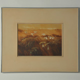 Quadro Bianco Oleo Sobre Eucatex Assinado