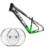 Quadro Bicicleta Aro 26 Aluminio KOG Freeride Full X25 Vikingx Par De Roda Aro 26 Vmaxx Aluiminio Folha Dupla Aero Cubos De Roda Livre 6v