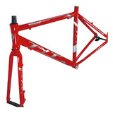 Quadro Bike Speed Tyt Wild R 2023 Alumínio C/ Garfo Vermelho