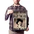 Quadro Billy The Kid Procurado Vivo Ou Morto Arte Cartaz