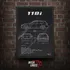 Quadro Bmw 118i E87 - Poster Carro Interlakes