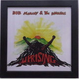 Quadro Bob Marley E The Wailers Lp Uprising Capa Do Disco Lp