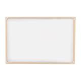 Quadro Branco Moldura Madeira Pinus Neo 90x60 STALO