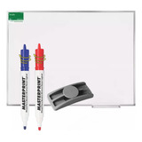 Quadro Branco Standart 70x50cm Moldura Aluminio C Marcador