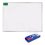 Quadro Branco Standart 70x50cm Moldura Aluminio Ref. 5602