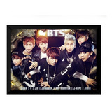 Quadro Bts Jungkook Jin Suga J hope Rm Jimin Foto Kpop