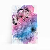 Quadro Cachorro Cao Shih