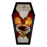 Quadro Caixao Arte Dracula
