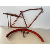 Quadro Caloi Arco Duplo Aro 26 Antigo Original Com Reparos