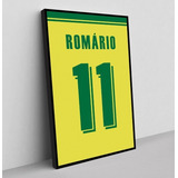 Quadro Camisa Romario Copa