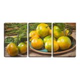 Quadro Canvas 55x110 Tangerinas