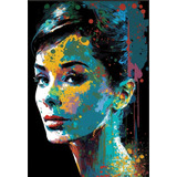 Quadro Canvas Arte Banksy Audrey Hepburn