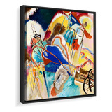 Quadro Canvas Kandinsky Improvisacao