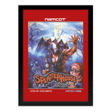 Quadro Capa Splatterhouse 2 Sega Mega Drive Retro A3 33x45cm