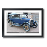 Quadro Carro Antigo Chevrolet 1925 Tipo Paspatur A1 84x60cm