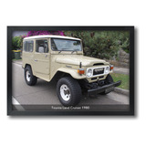 Quadro Carro Toyota Land