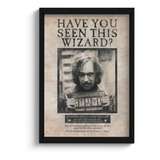 Quadro Cartaz Sirius Black