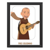 Quadro Catolico Kids Religosos Paulo Ricardo Frei Gilson