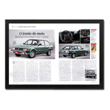 Quadro Chevette Hatch Verde - História Revista Quatro Rodas
