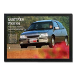 Quadro Chevrolet Kadett Gsi Matéria Original De Revista