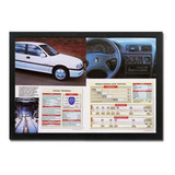 Quadro Chevrolet Vectra Gsi 1994 Com Matéria De Época